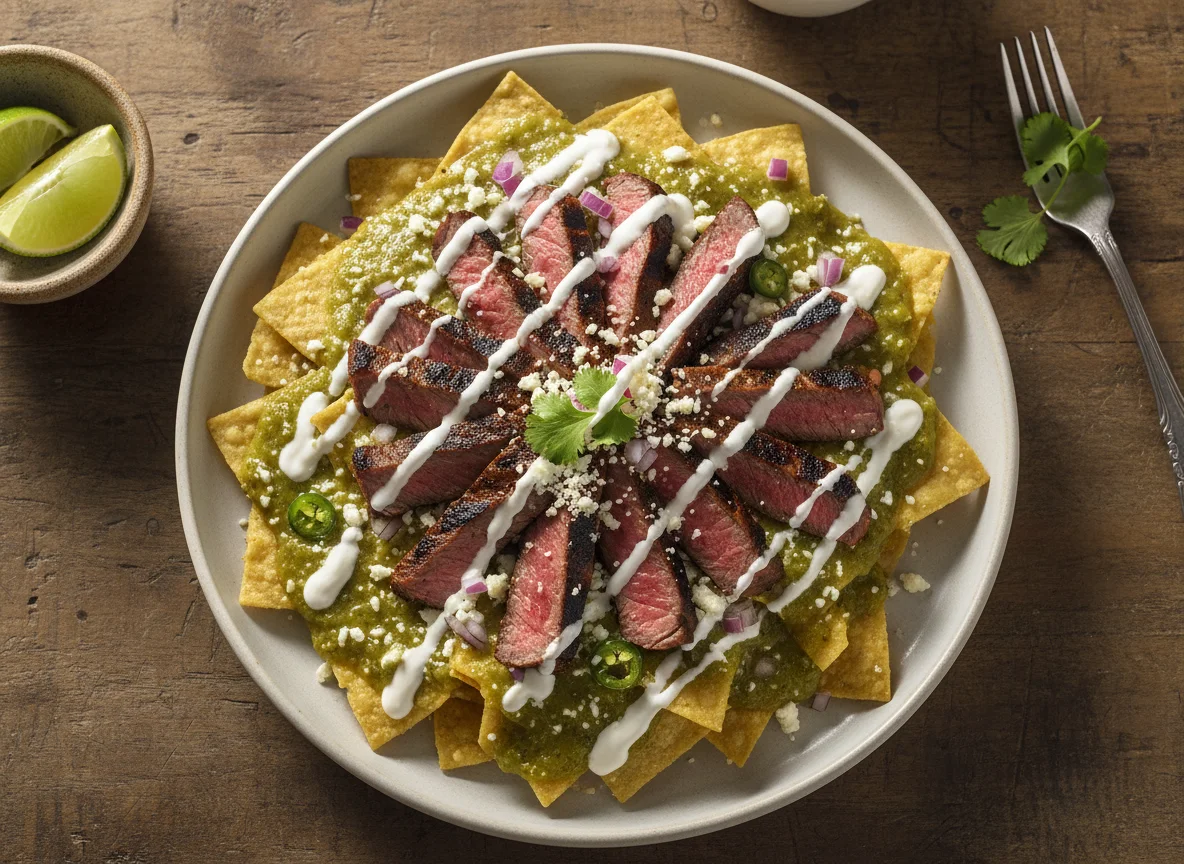 Chilaquiles con Arrachera photo