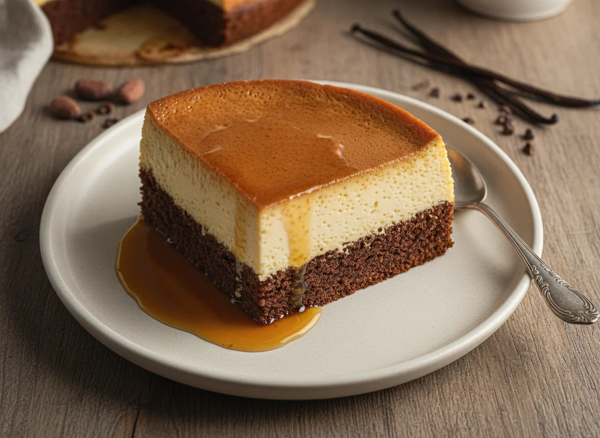 Chocoflan (Pastel Imposible) photo
