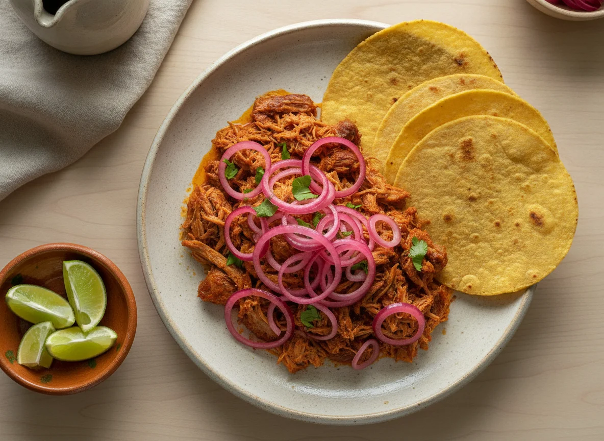 Cochinita Pibil con Cebolla Encurtida photo
