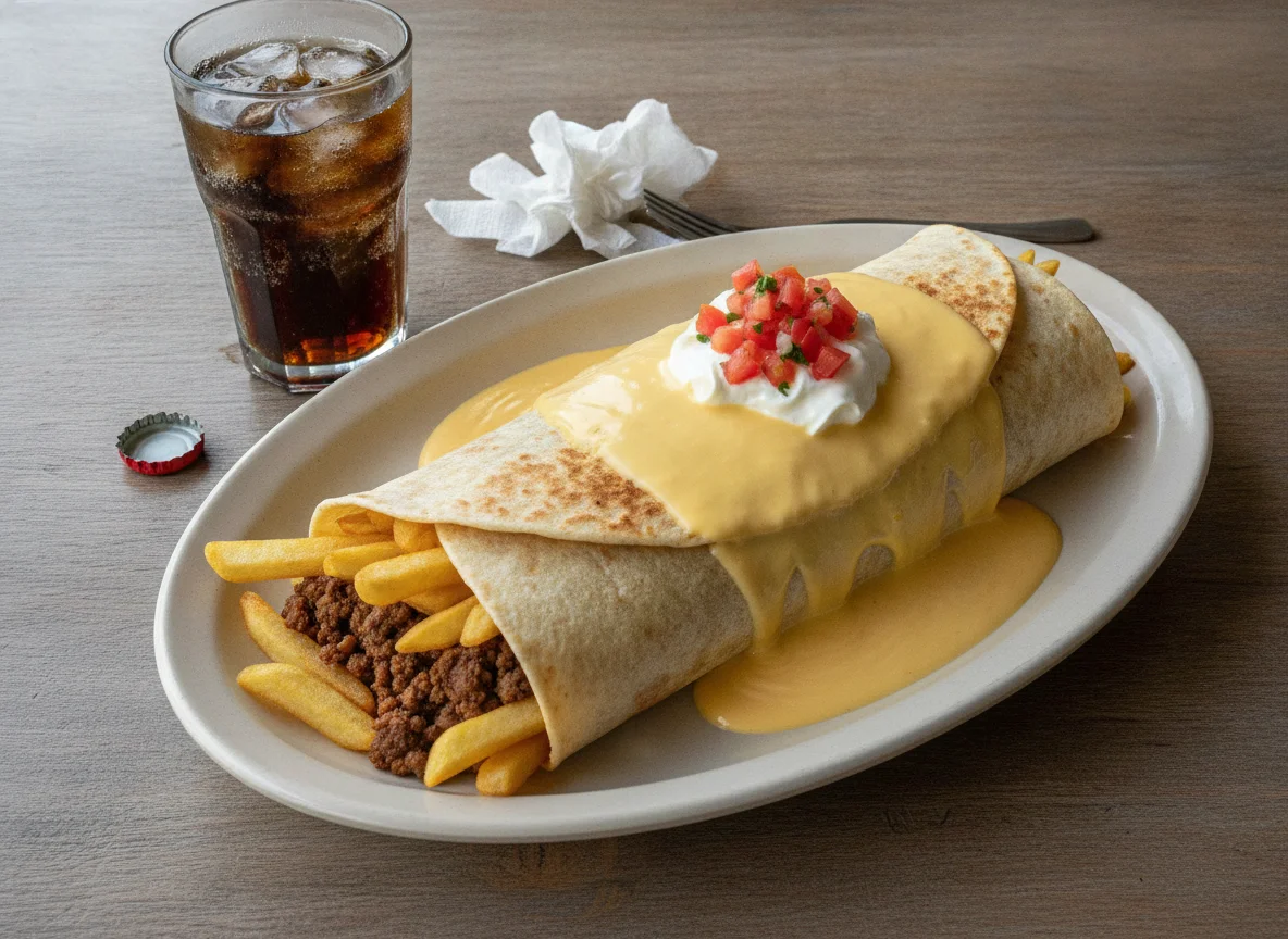 Combo de Xtra Big Burrito Salsa de Queso photo