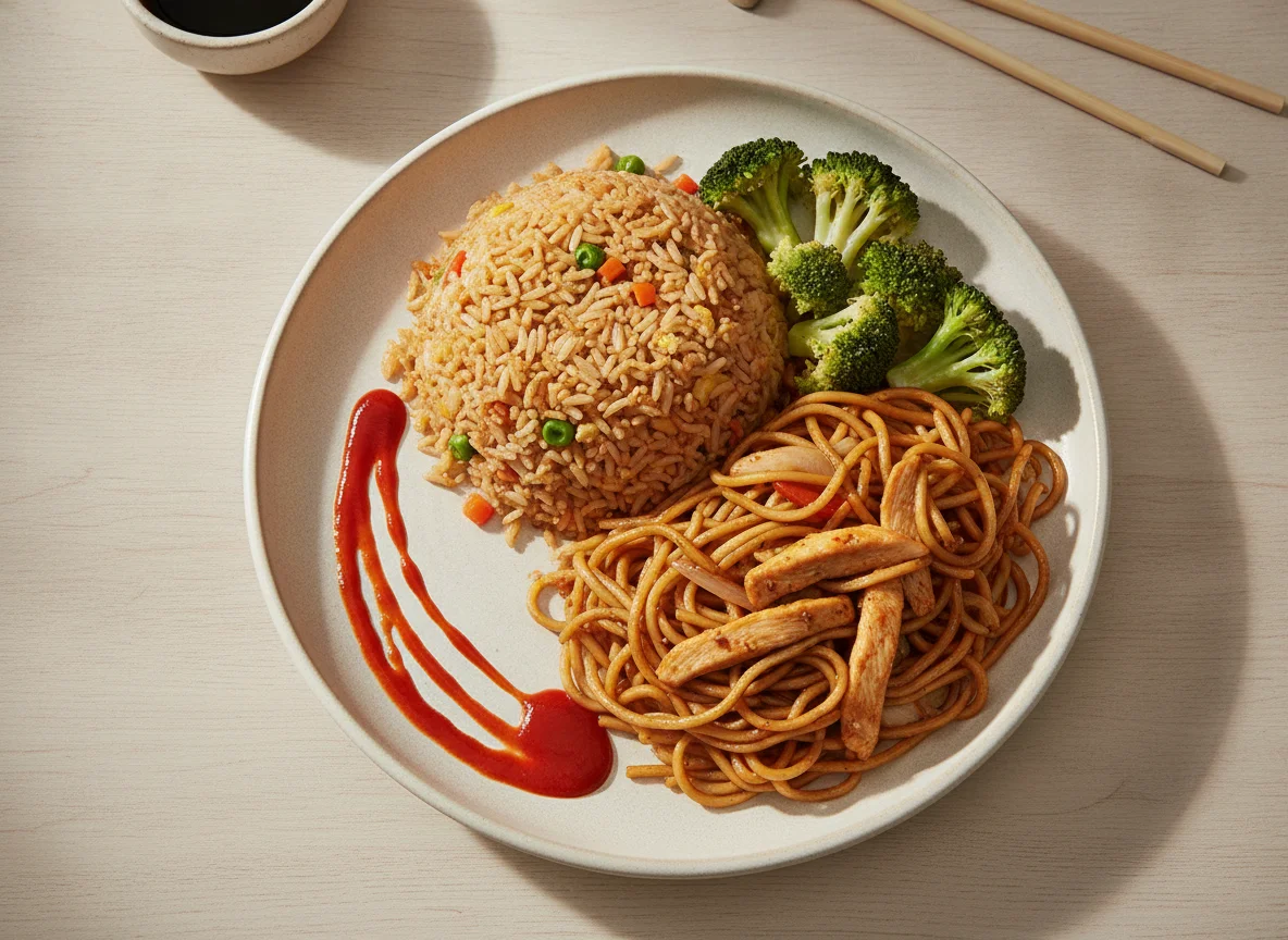 Comida China Mixta photo