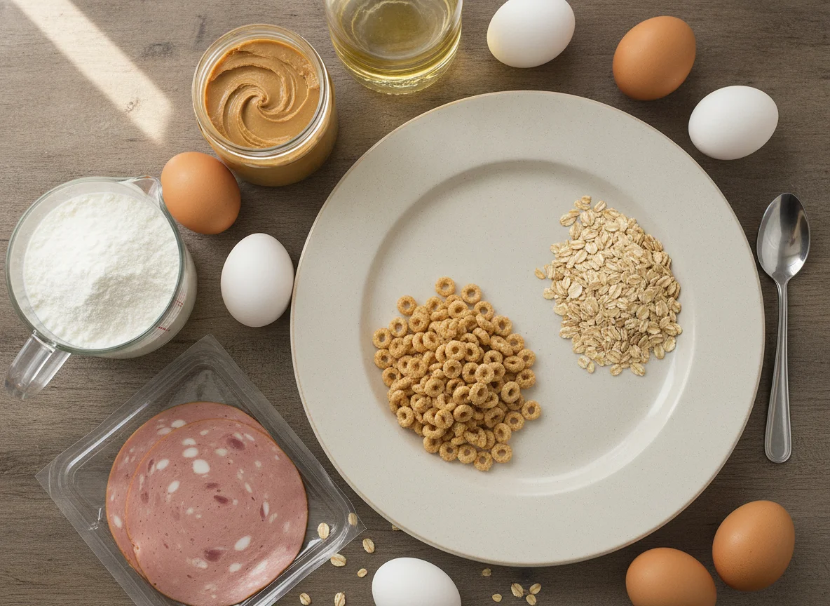 Compra de alimentos básicos photo