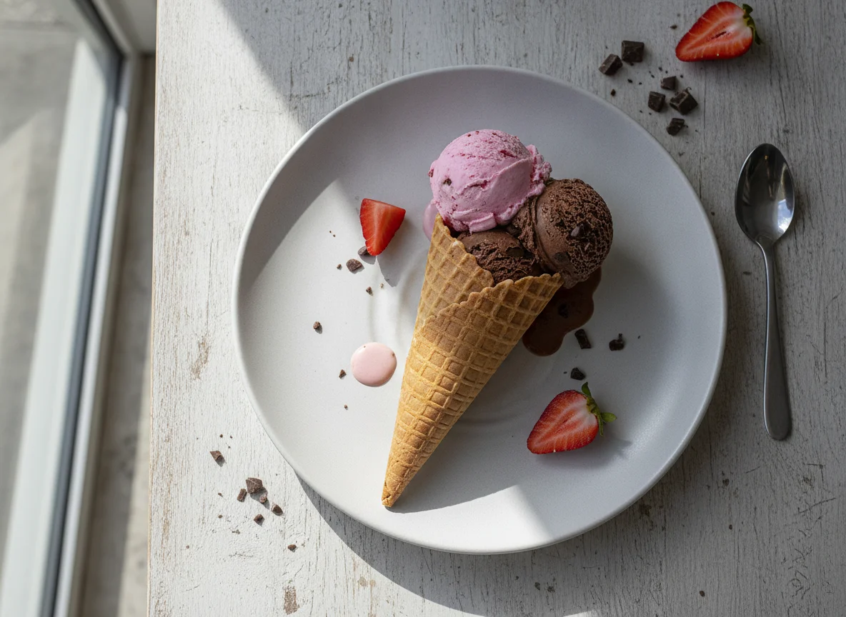 Cucurucho de helado photo