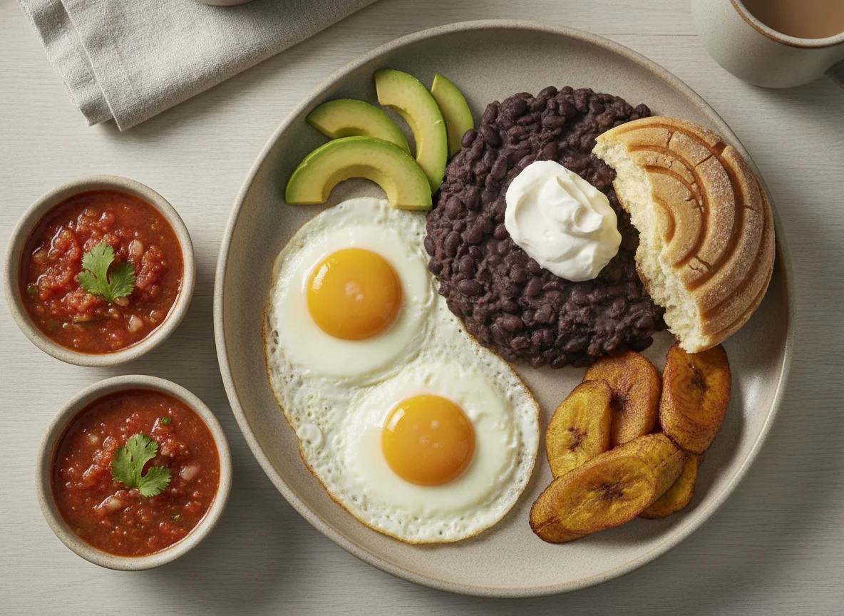 Desayuno Chapín con Huevos al Gusto photo