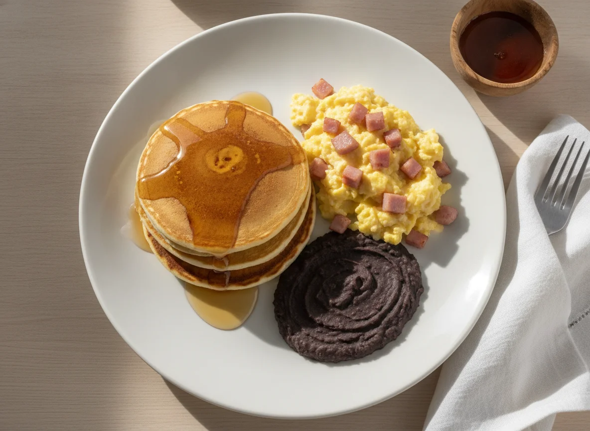 Desayuno Chapín con Panqueques photo