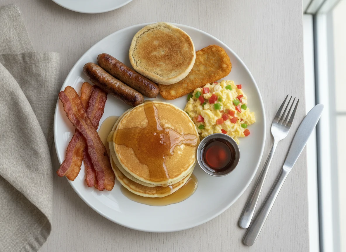 Desayuno Deluxe con Hot Cakes photo