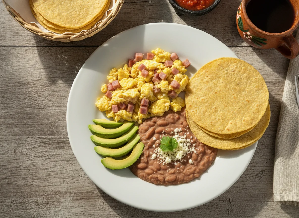 Desayuno mexicano photo