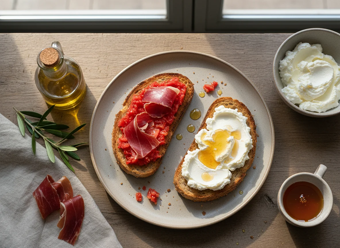 Desayuno o merienda variada photo