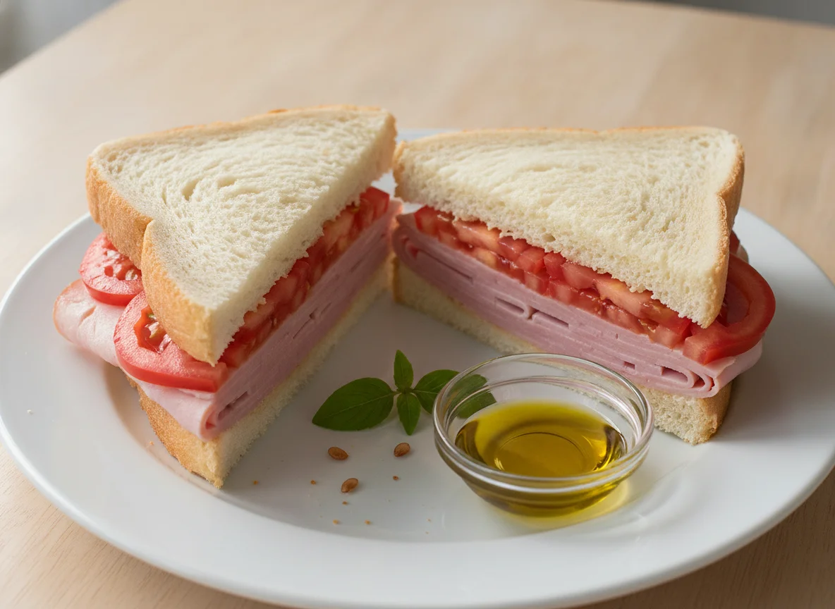 Dos sándwiches photo