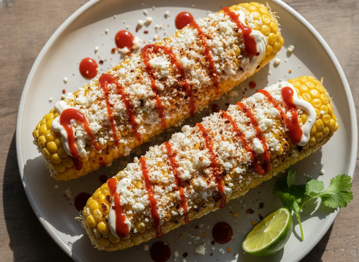 Elote (Maíz callejero mexicano) photo