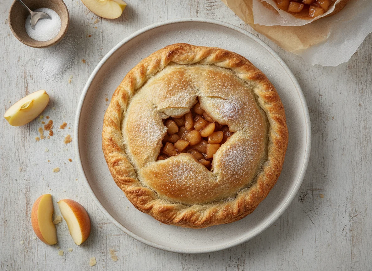 Empanada de manzana photo