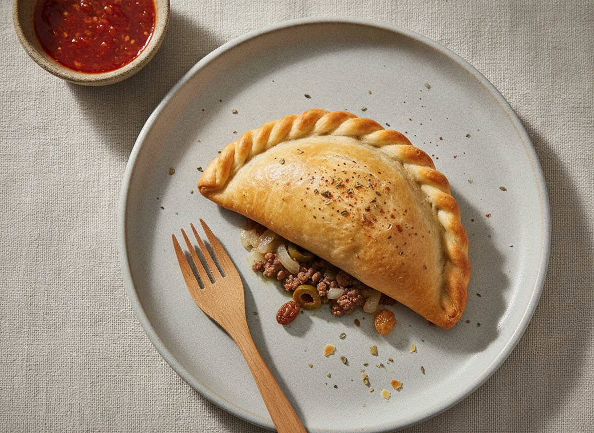 Empanada de pino pequeña photo