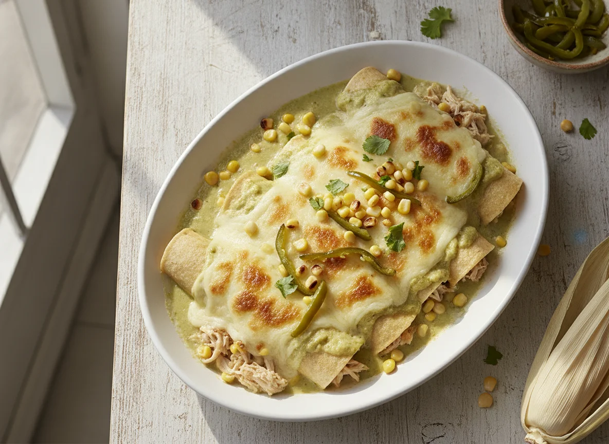 Enchiladas Suizas de Pollo photo