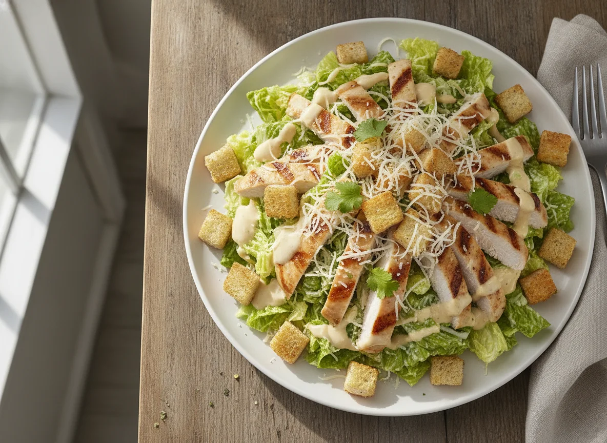 Ensalada Caesar con Pollo photo