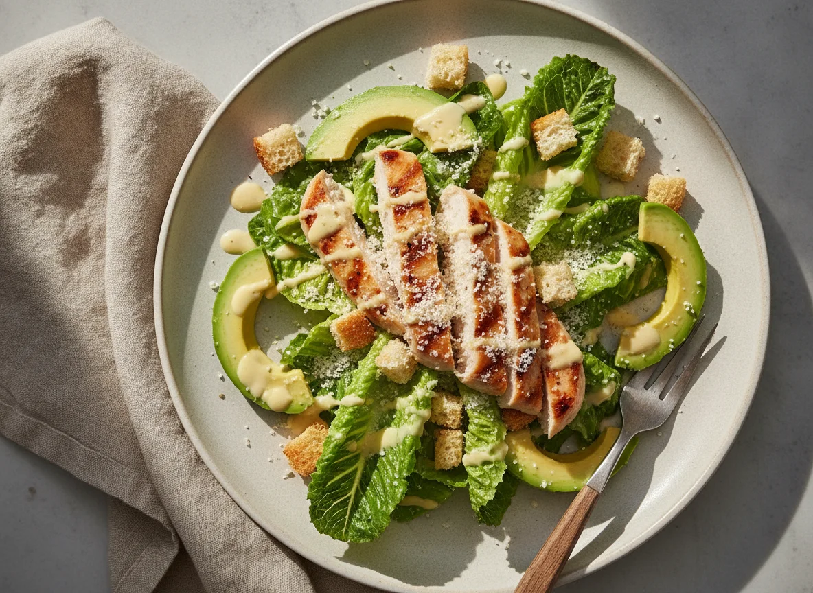 Ensalada César con Aguacate photo