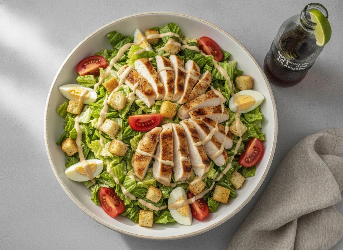 Ensalada César con Pollo y Jitomate photo