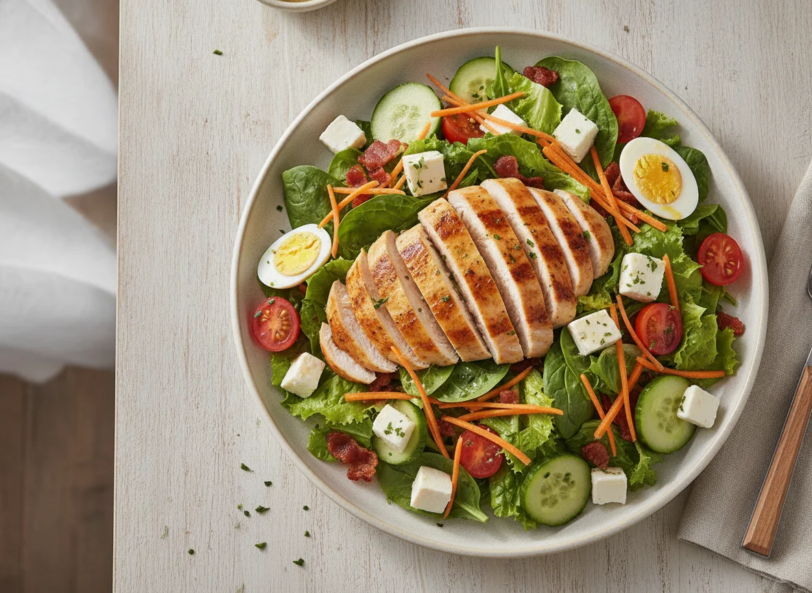 Ensalada Chef con Pollo a la Parrilla photo