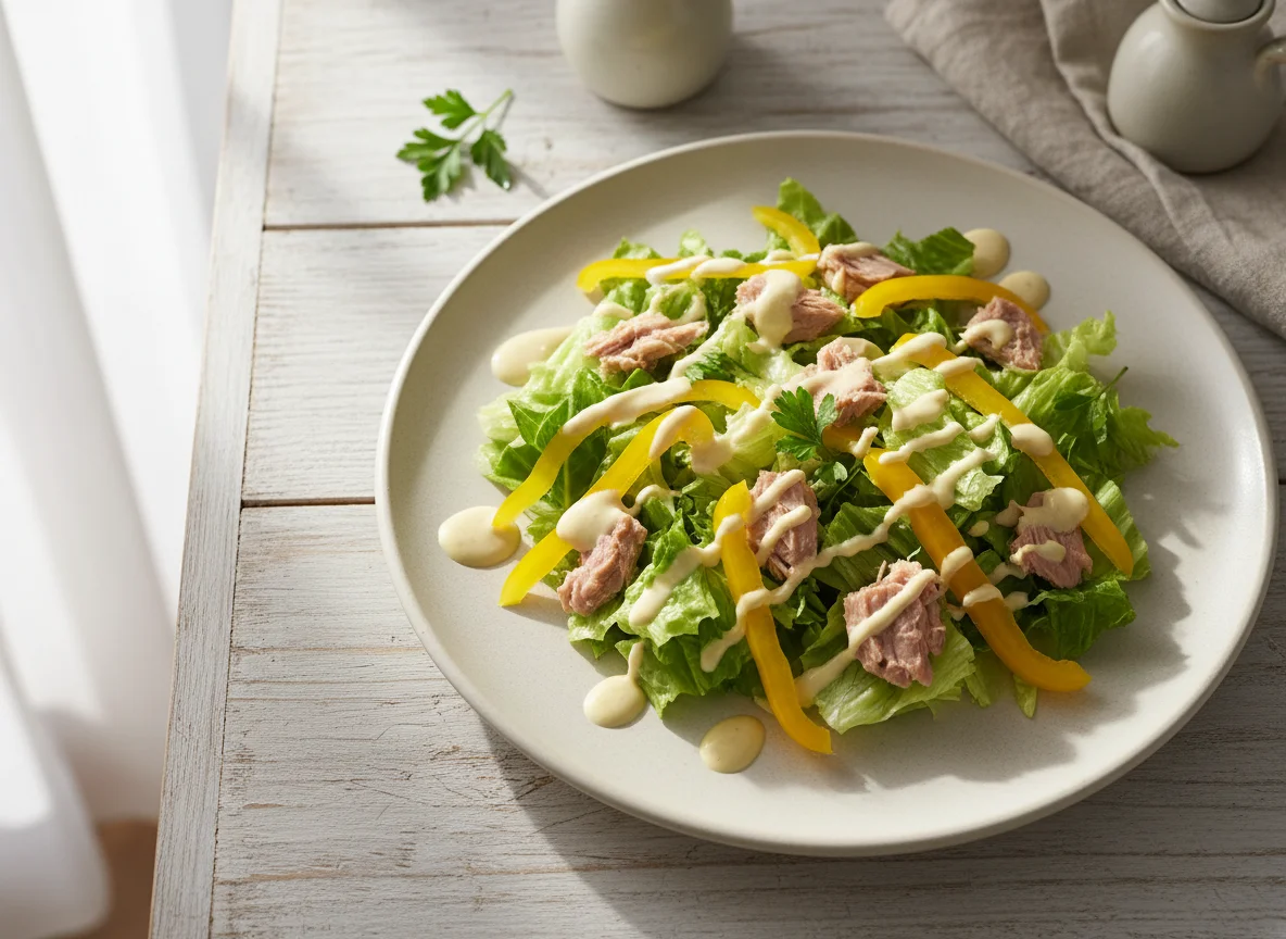 Ensalada con atún photo