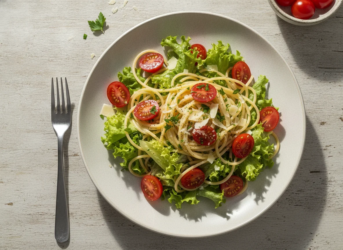 Ensalada con pasta photo