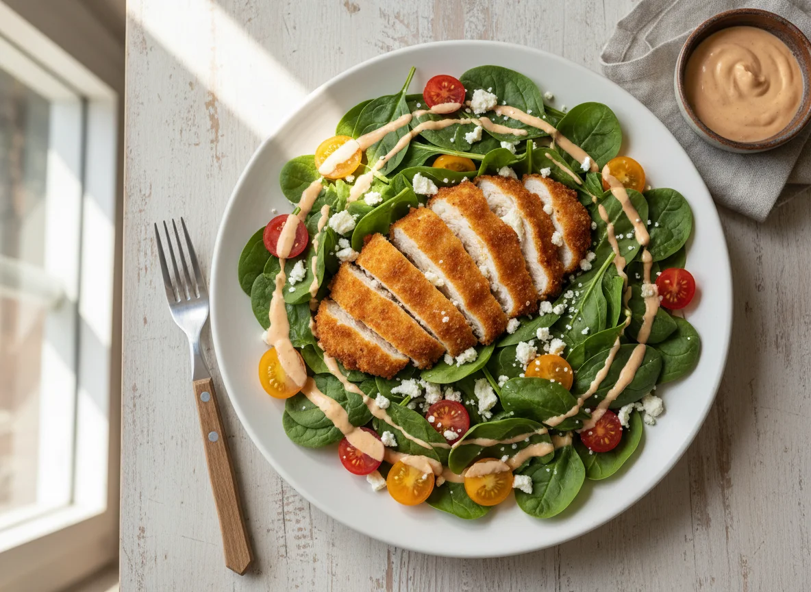 Ensalada con Pollo y Aderezo photo