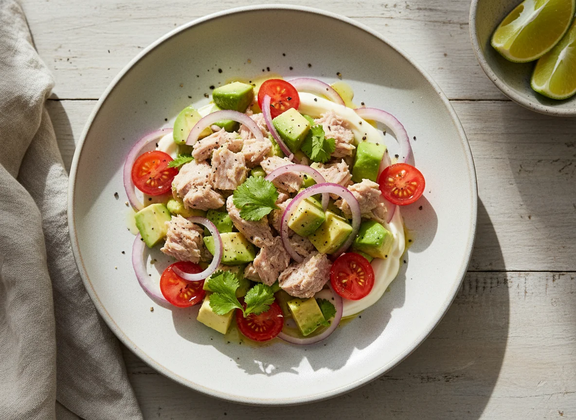 Ensalada de Atún con Aguacate photo