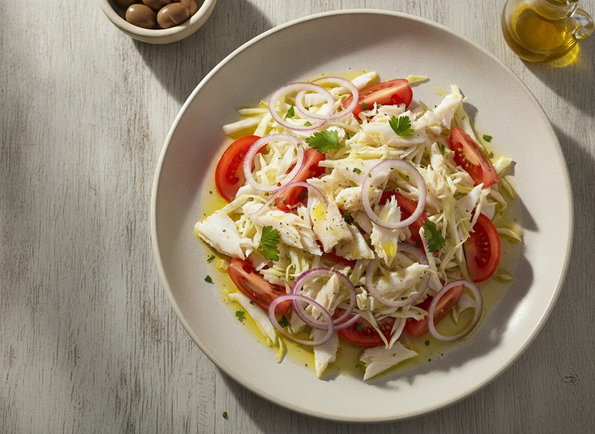 Ensalada de Bacalao con Vegetales photo