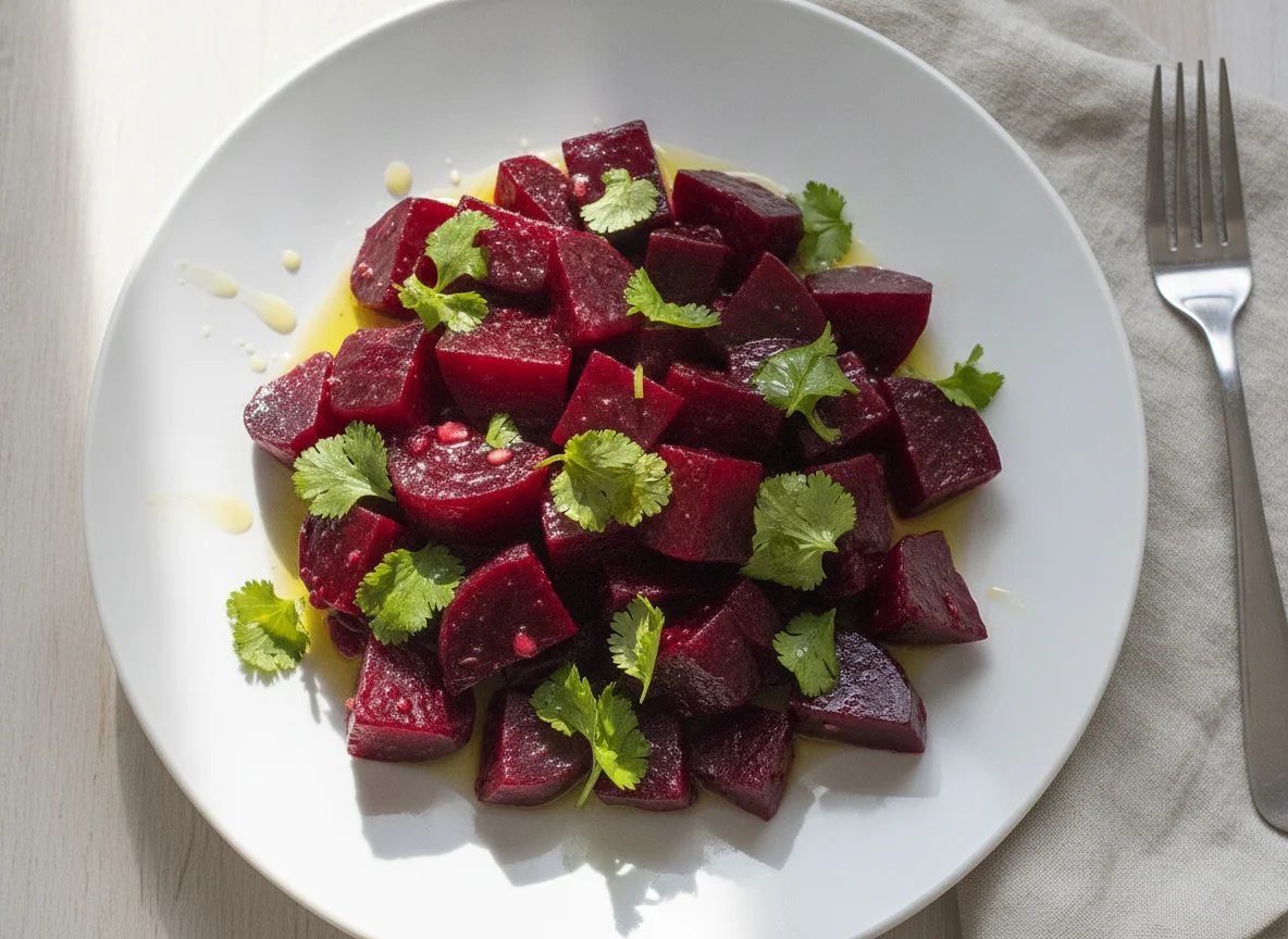 Ensalada de betarraga photo