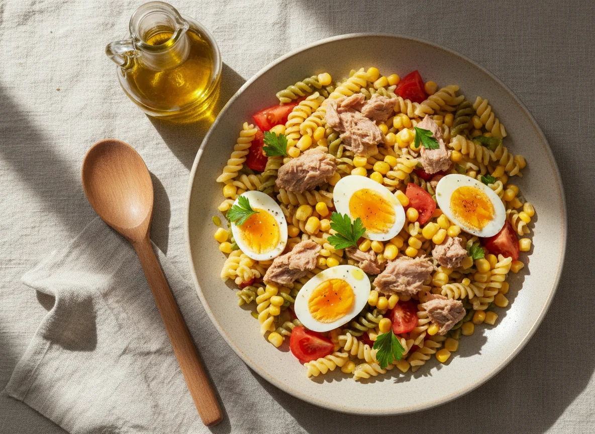 Ensalada de pasta photo