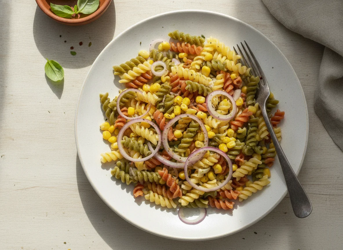 Ensalada de Pasta Tricolor photo