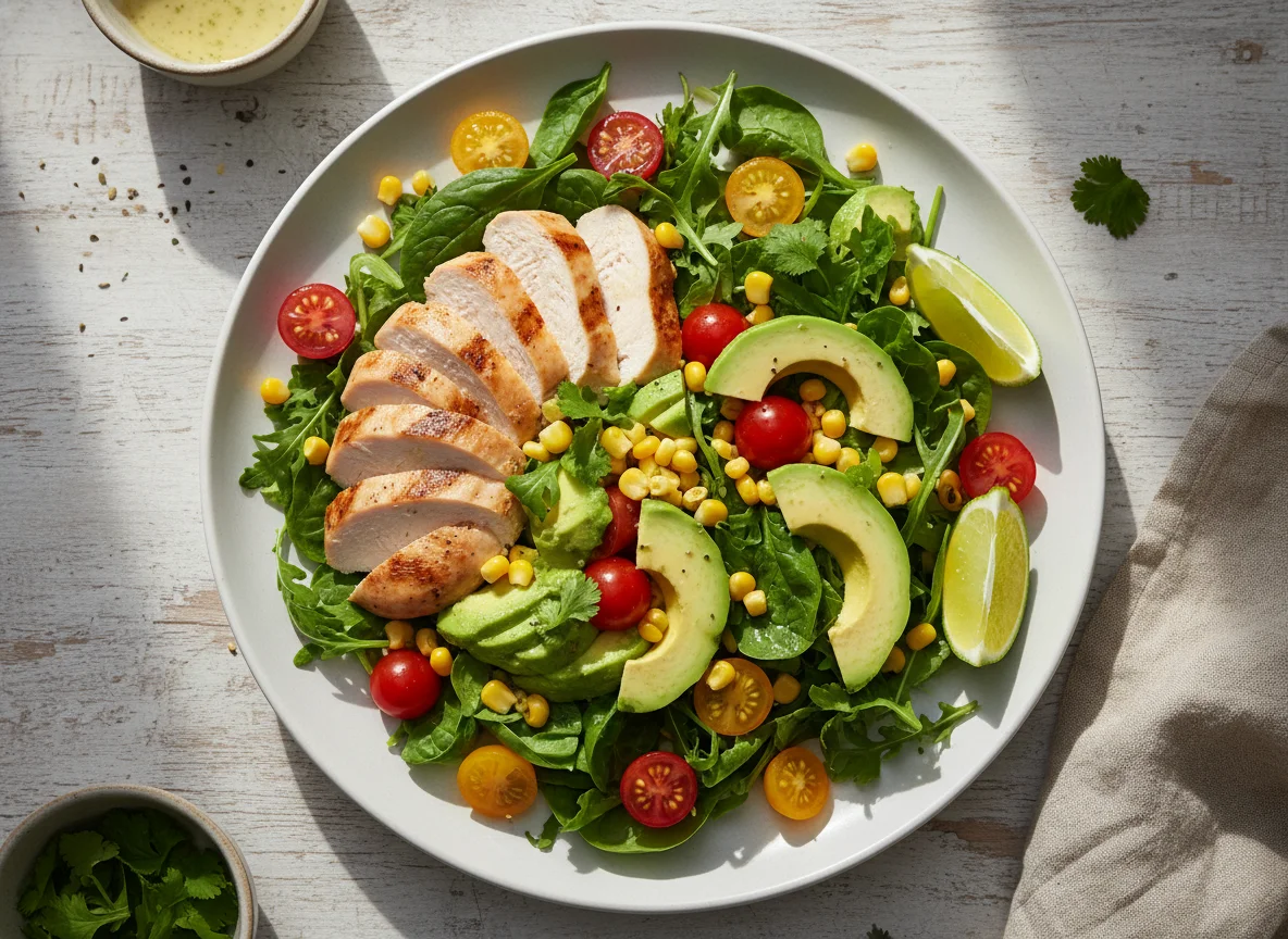 Ensalada de Pollo y Palta photo