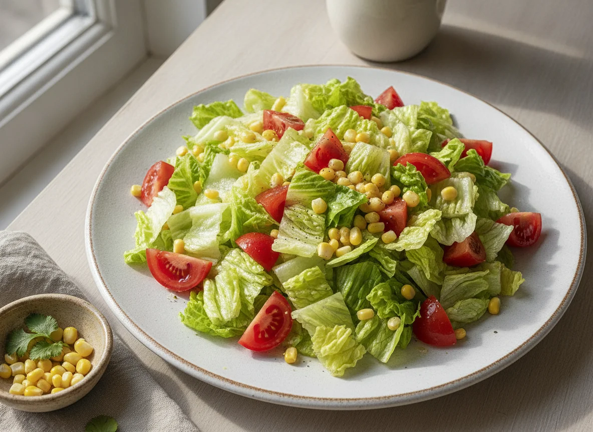 Ensalada mixta con elote photo