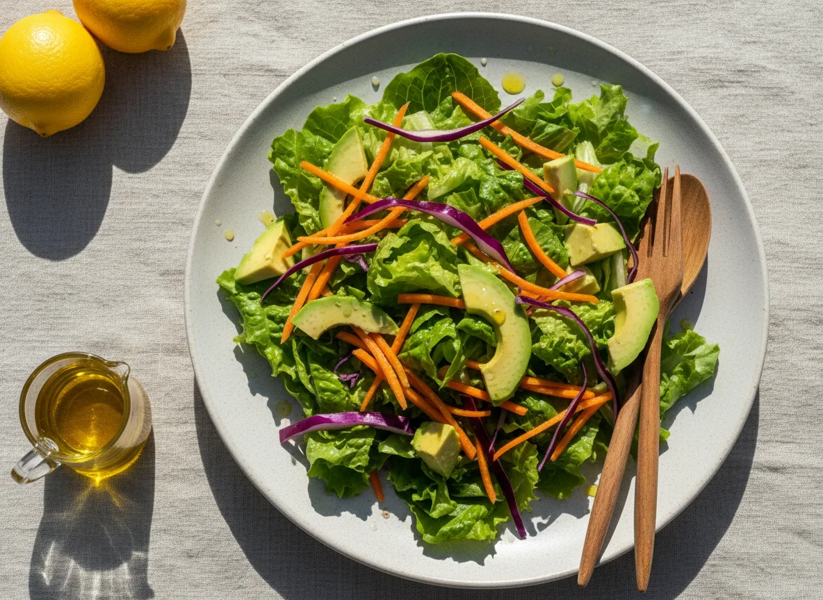 Ensalada mixta con palta photo