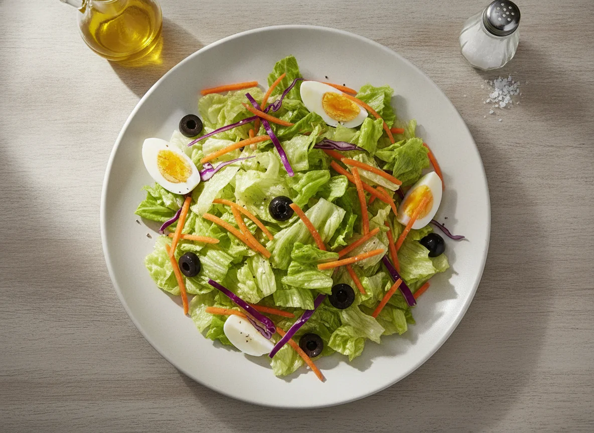 Ensalada mixta sencilla photo