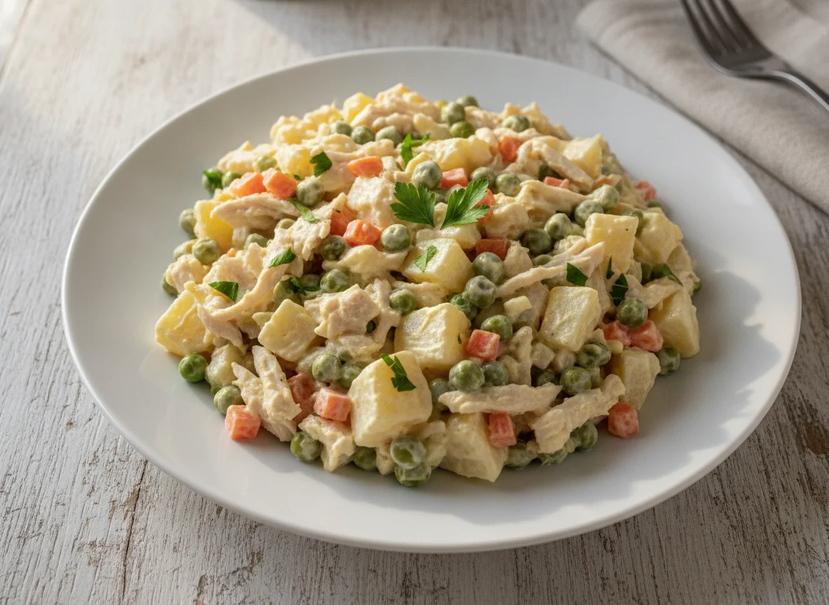 Ensalada Rusa con Pollo photo