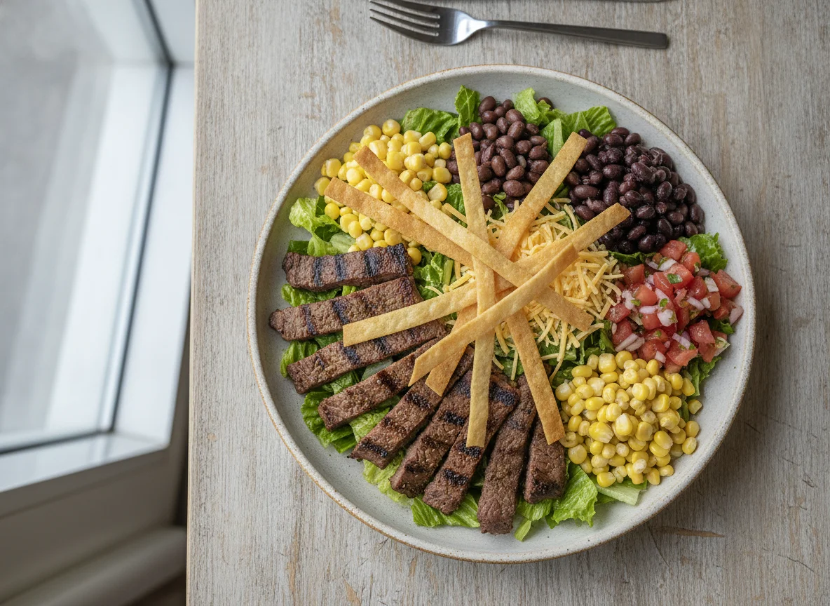 Ensalada Santa Fe con Carne photo