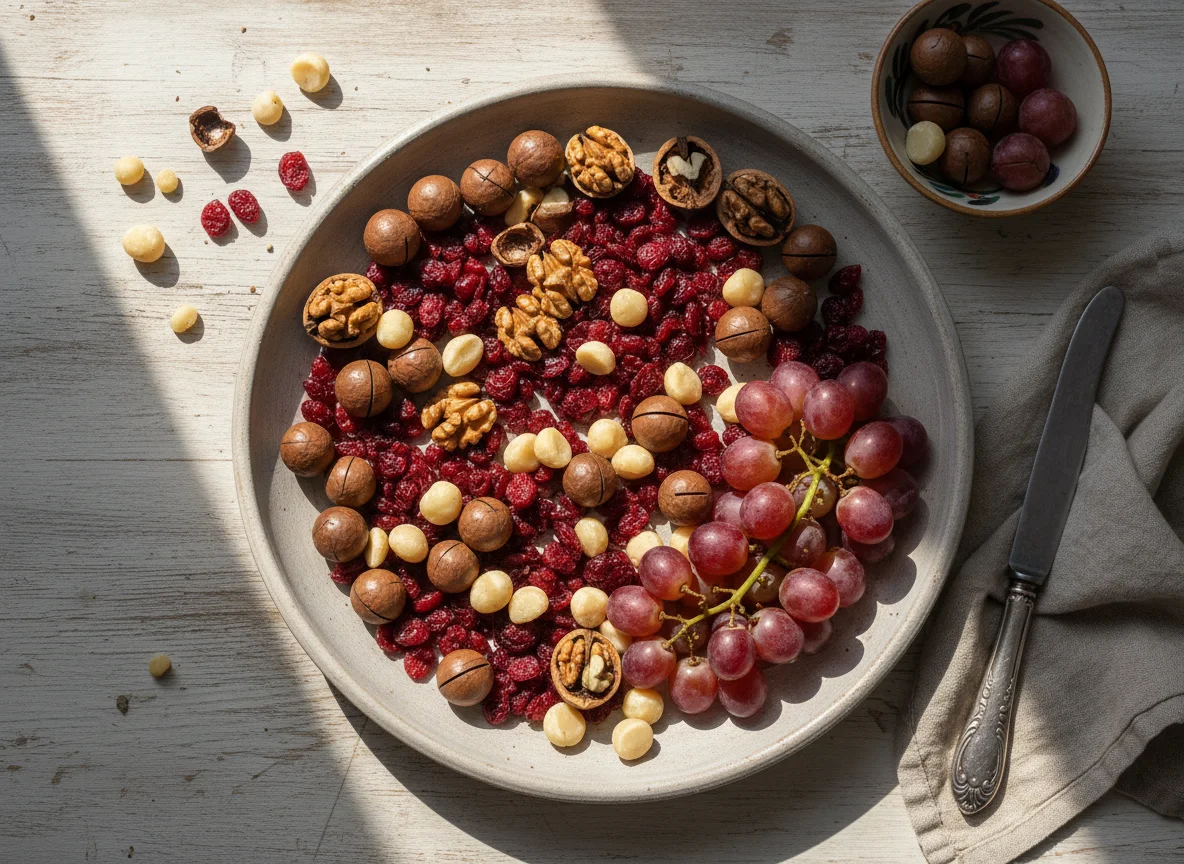 Frutas y frutos secos photo