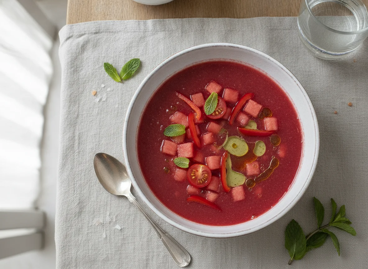 Gazpacho de sandía photo