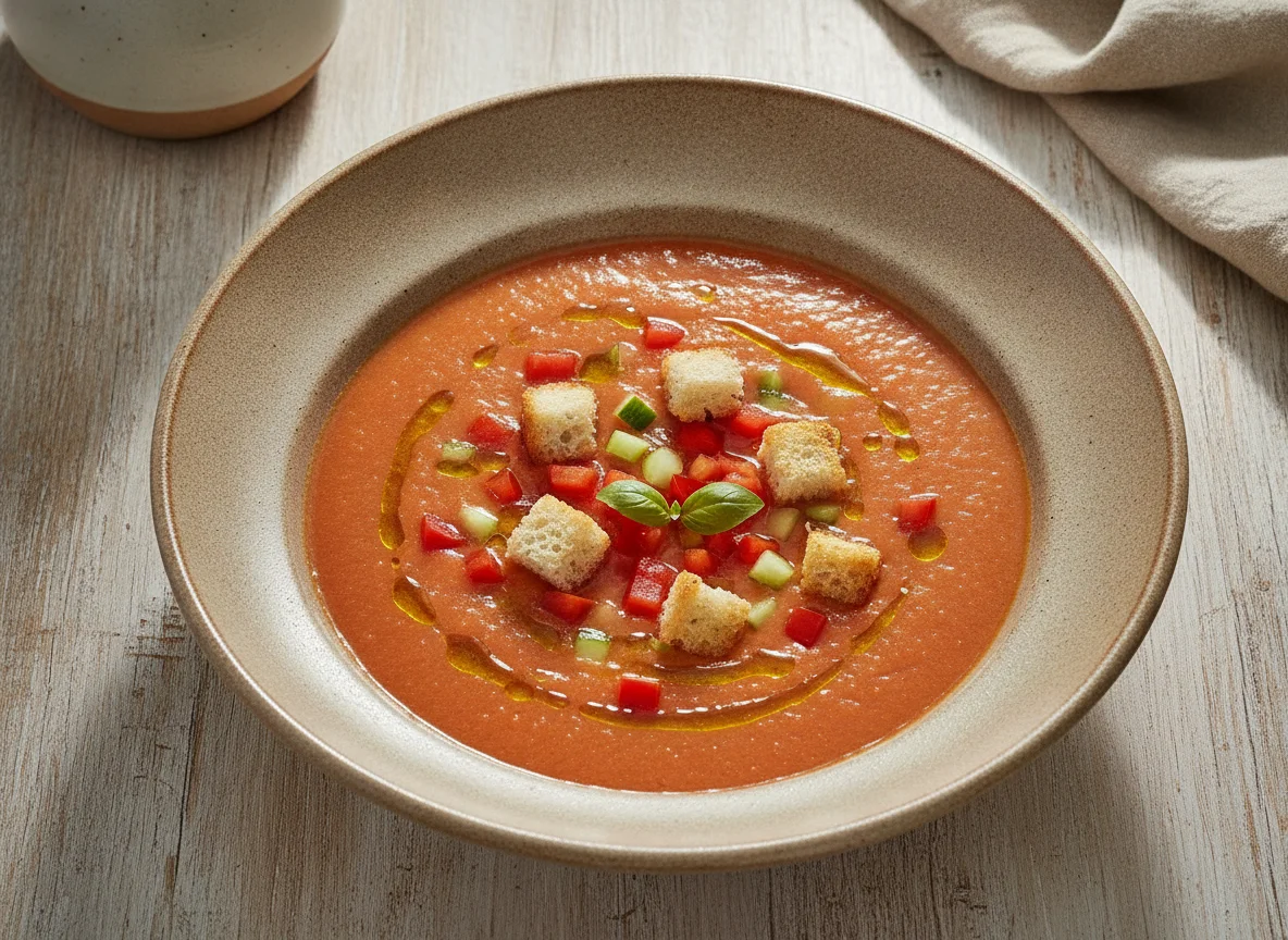 Gazpacho o Crema de Tomate photo