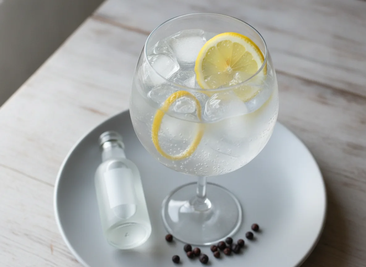 Gin Tonic con Limón photo