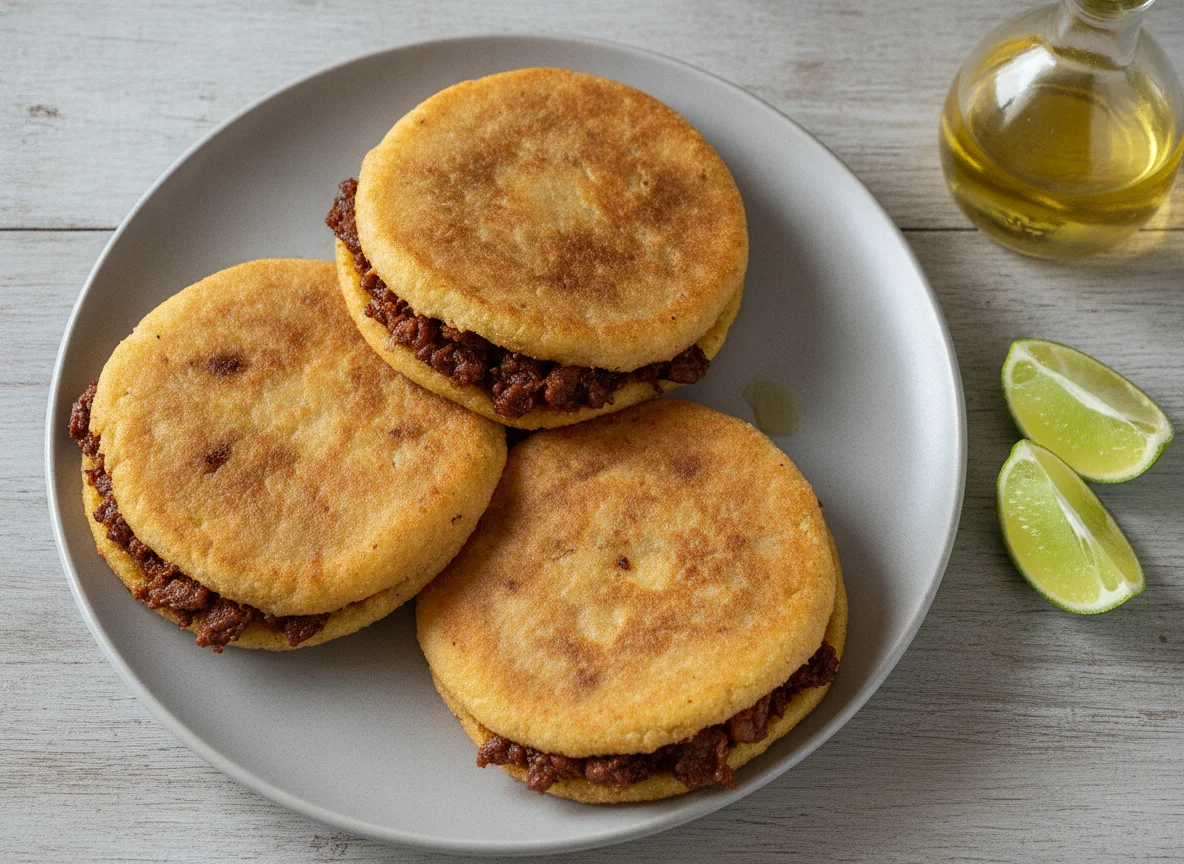 Gorditas de chicharrón prensado photo