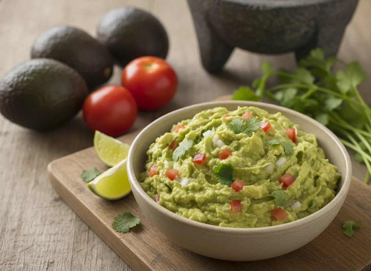 Guacamole casero photo