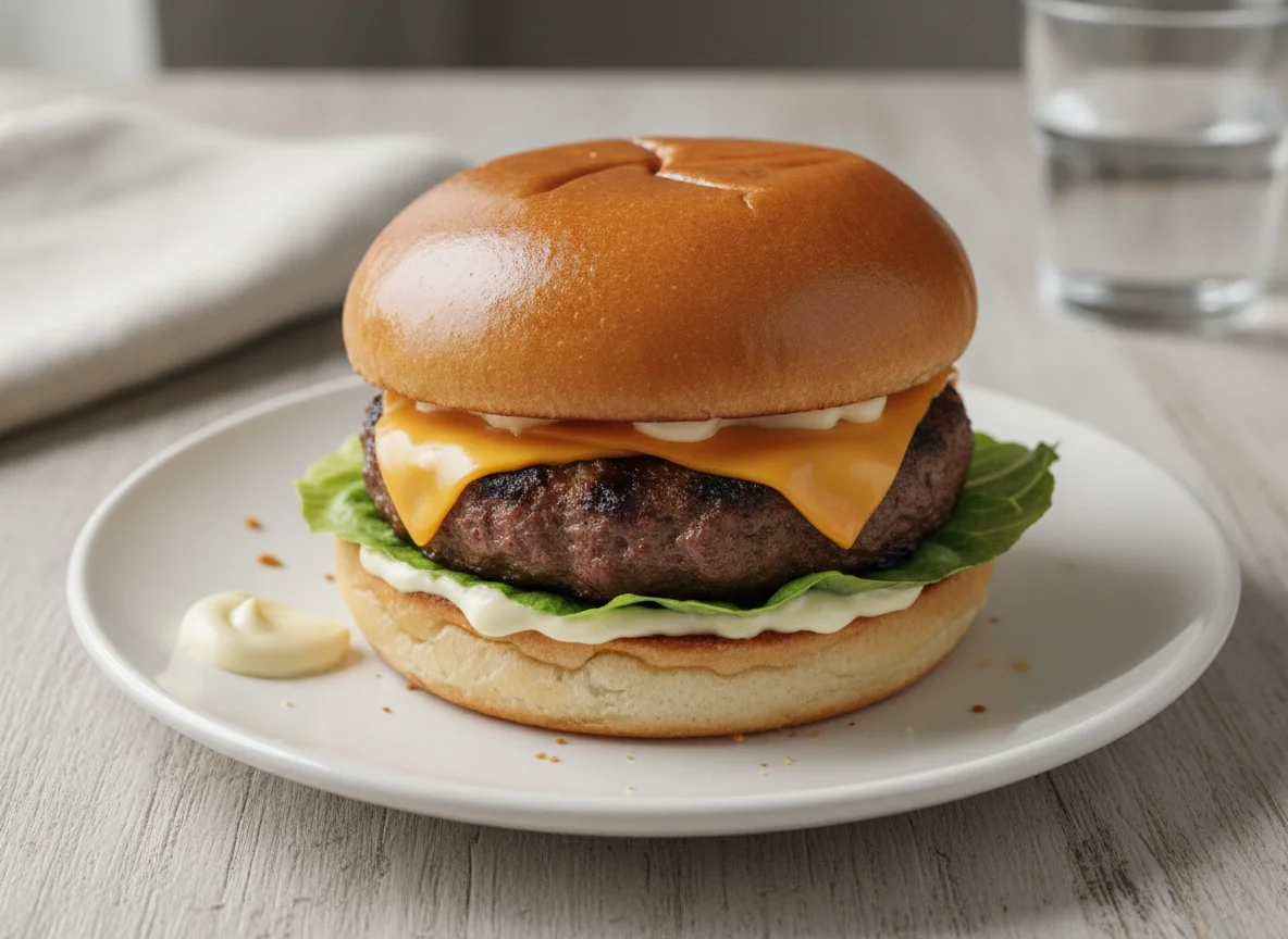 Hamburguesa clásica photo