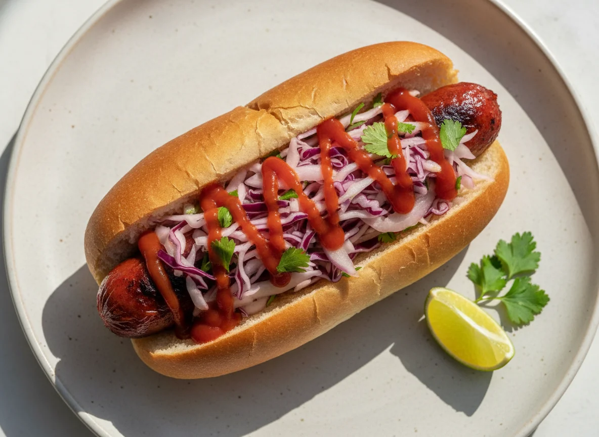 Hot dog guatemalteco photo