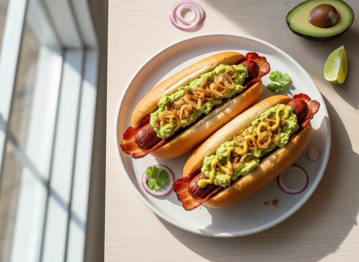 Hot dogs estilo Sonora photo