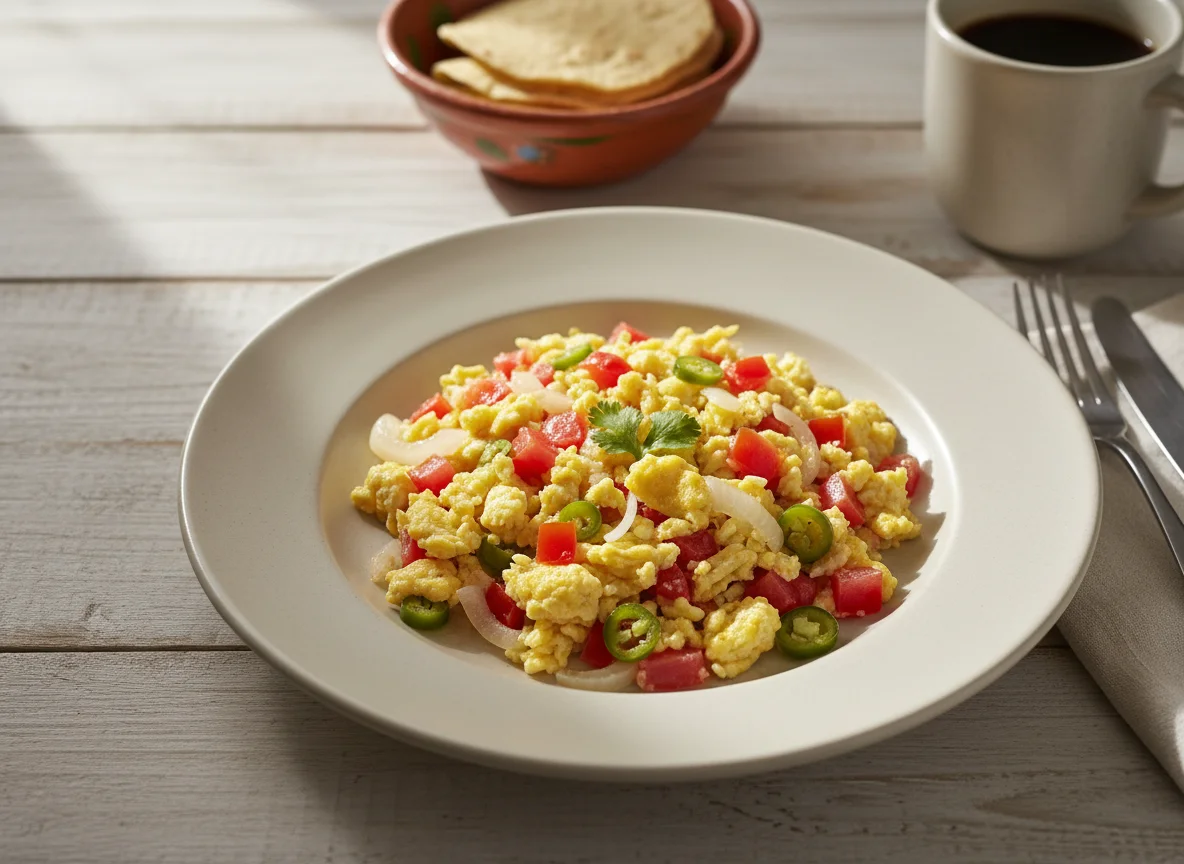 Huevos a la Mexicana photo