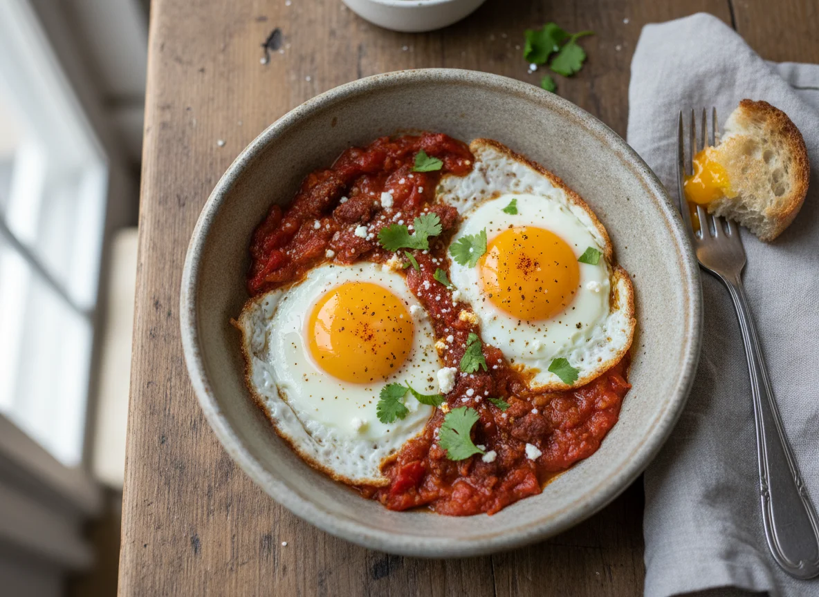 Huevos en recipiente photo