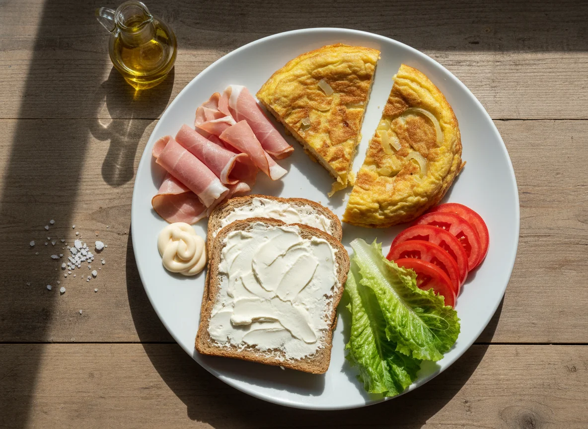 Ingredientes para sándwiches photo