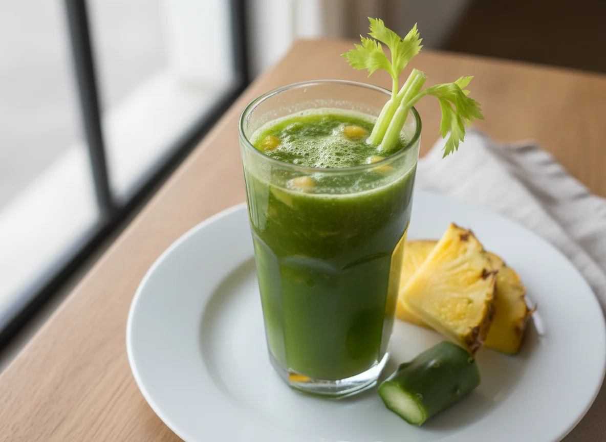 Jugo verde photo