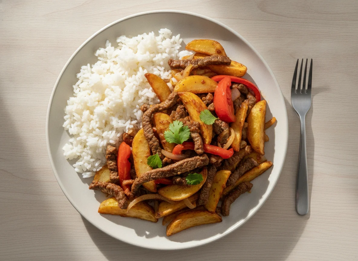 Lomo Saltado Peruano photo