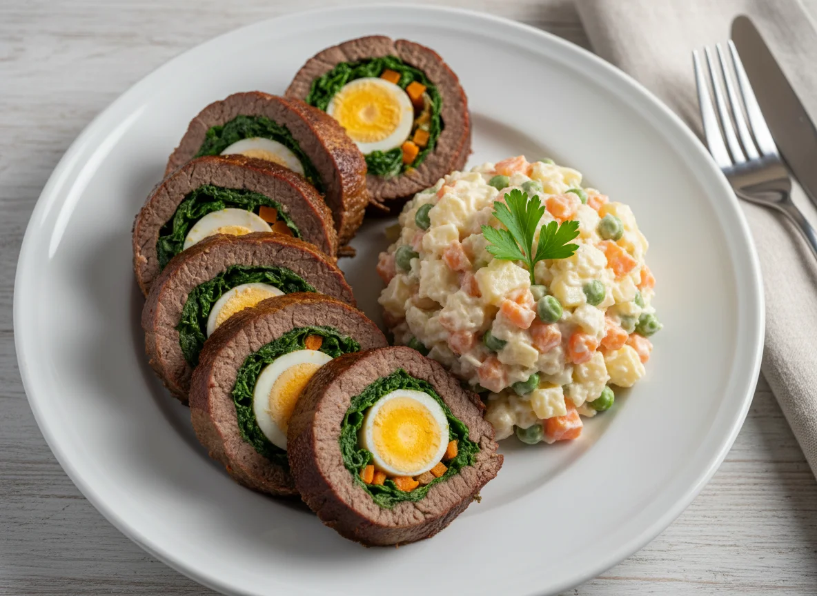 Matambre relleno con Ensalada Rusa photo